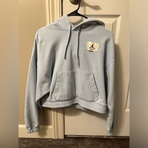 cropped jordan sweatshirt